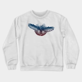 eagle owl Crewneck Sweatshirt